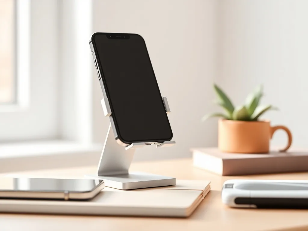 telefon standi - modern telefon standi ev dekorasyonu ürün görseli